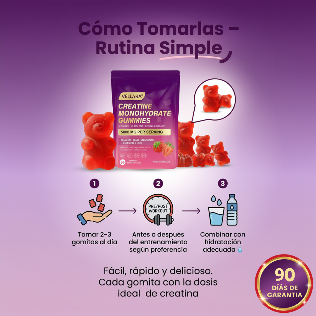 Gomitas de Creatina Premium®